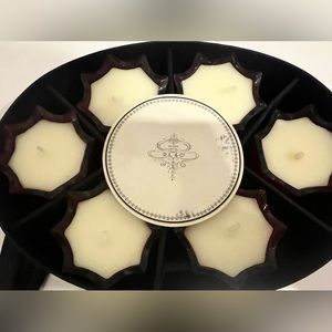 DL & Co Candle- LADY RHUBARB / RED (6 PIECE VOTIVE SET)